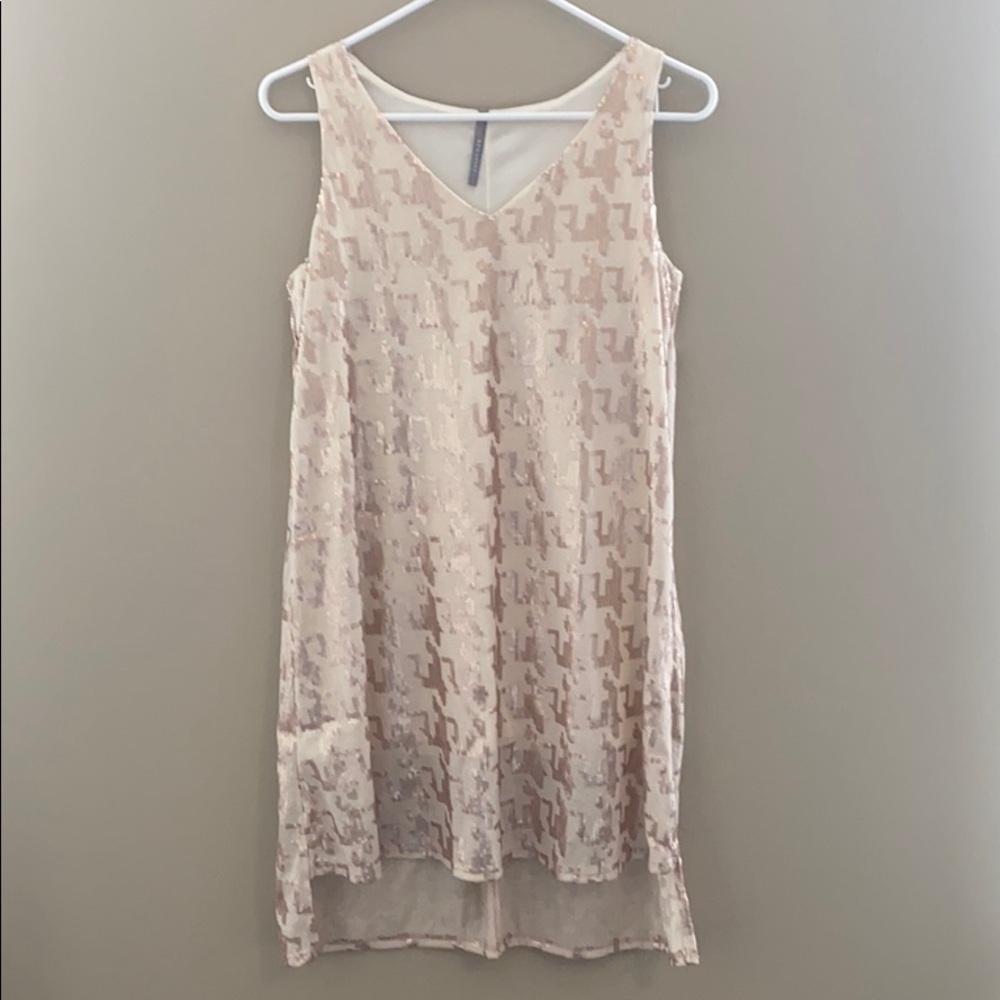 Gold Sequin Boutique Dress Size Small